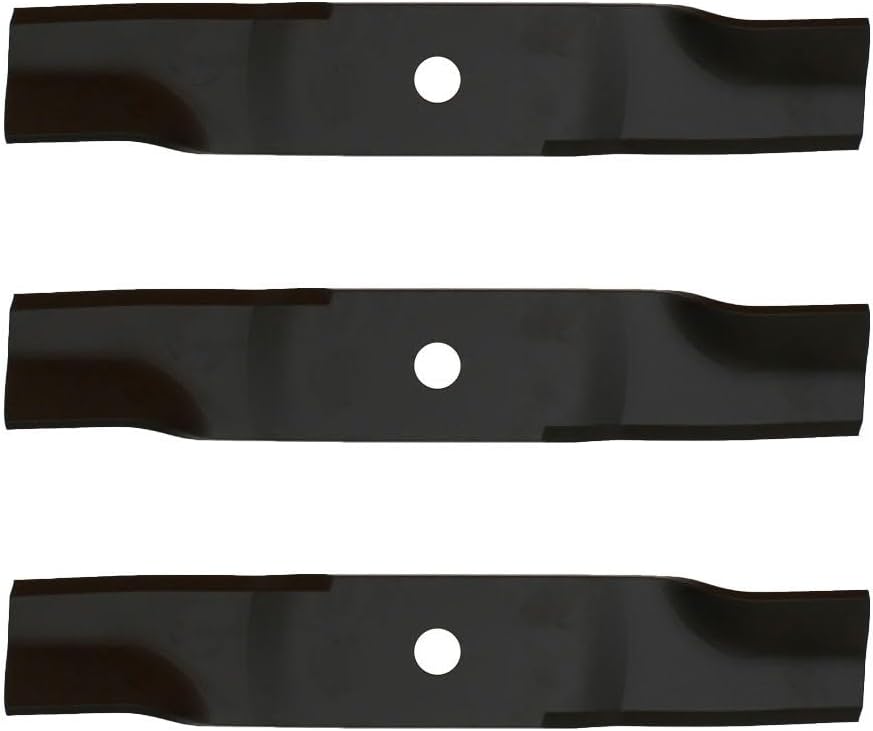 Set of (3) M136194 Mower Blade Fits for John Deere Walk-Behind 7G18 7H17 7H19
