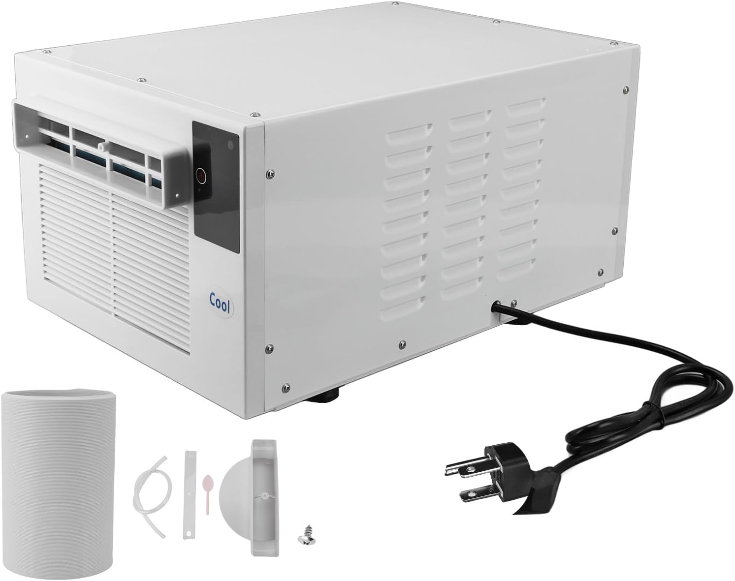 Portable Air Conditioners, Energy Saving Portable Ac Unit Aluminum Alloy Room Air Conditioners 1900btu 280w Dual Inverter Window Small Air Conditioner(US Plug)