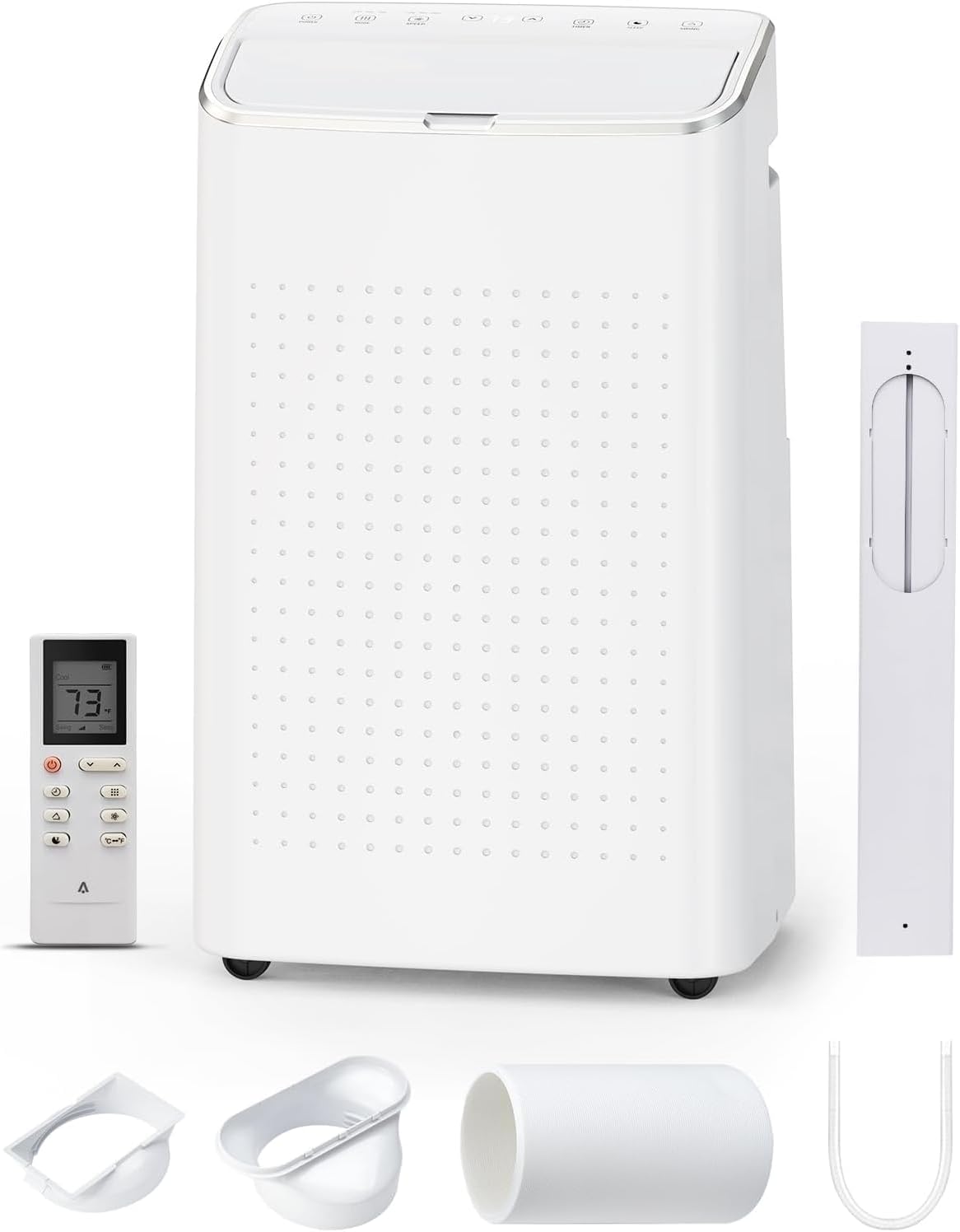 15000 Btus Portable Air Conditioner, 3-in-1 Portable AC Unit with Remote Control, Cooling Up to 850 Sq. Ft, Portable Air Conditioners for Home Garage Office, Complete Window Mount Exhaust Kit