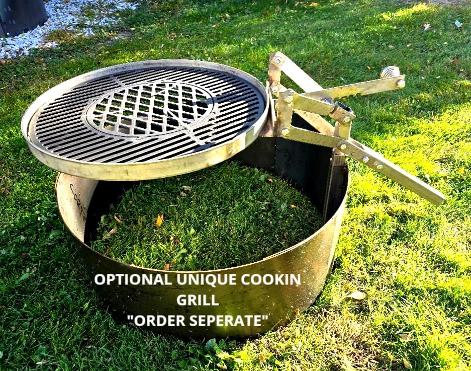 Large Steel Metal Fire Pit Ring 12