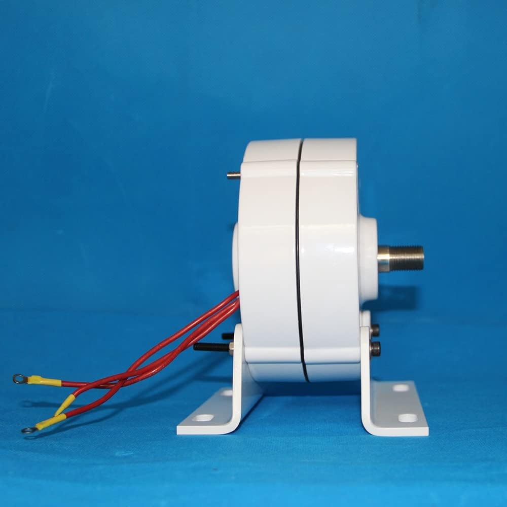 Wind Turbines, New Energy Low Speed 100w 200w 12V 24V Gearless Permanent Magnet Generator Use for Wind Turbine Water Turbine DIY,for Hybrid Solar Wind System(Without Base,24V_200W)