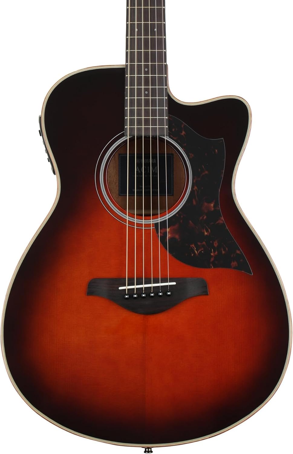 Yamaha A-Series AC1M Acoustic-Electric Guitar, Tobacco Sunburst
