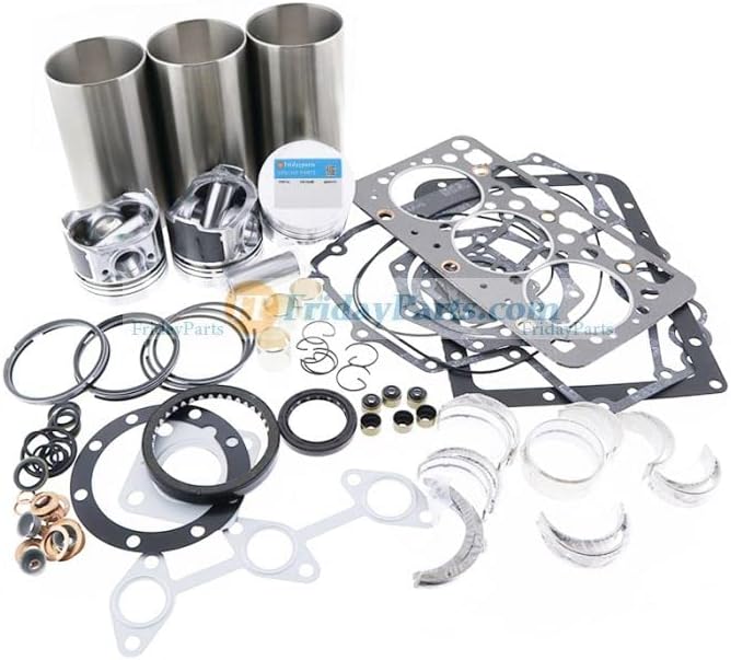 Aftermarket replacement Overhaul Rebuilt kit 3LD1 Engine Denyo SDG12 15 TLW-450 Generator