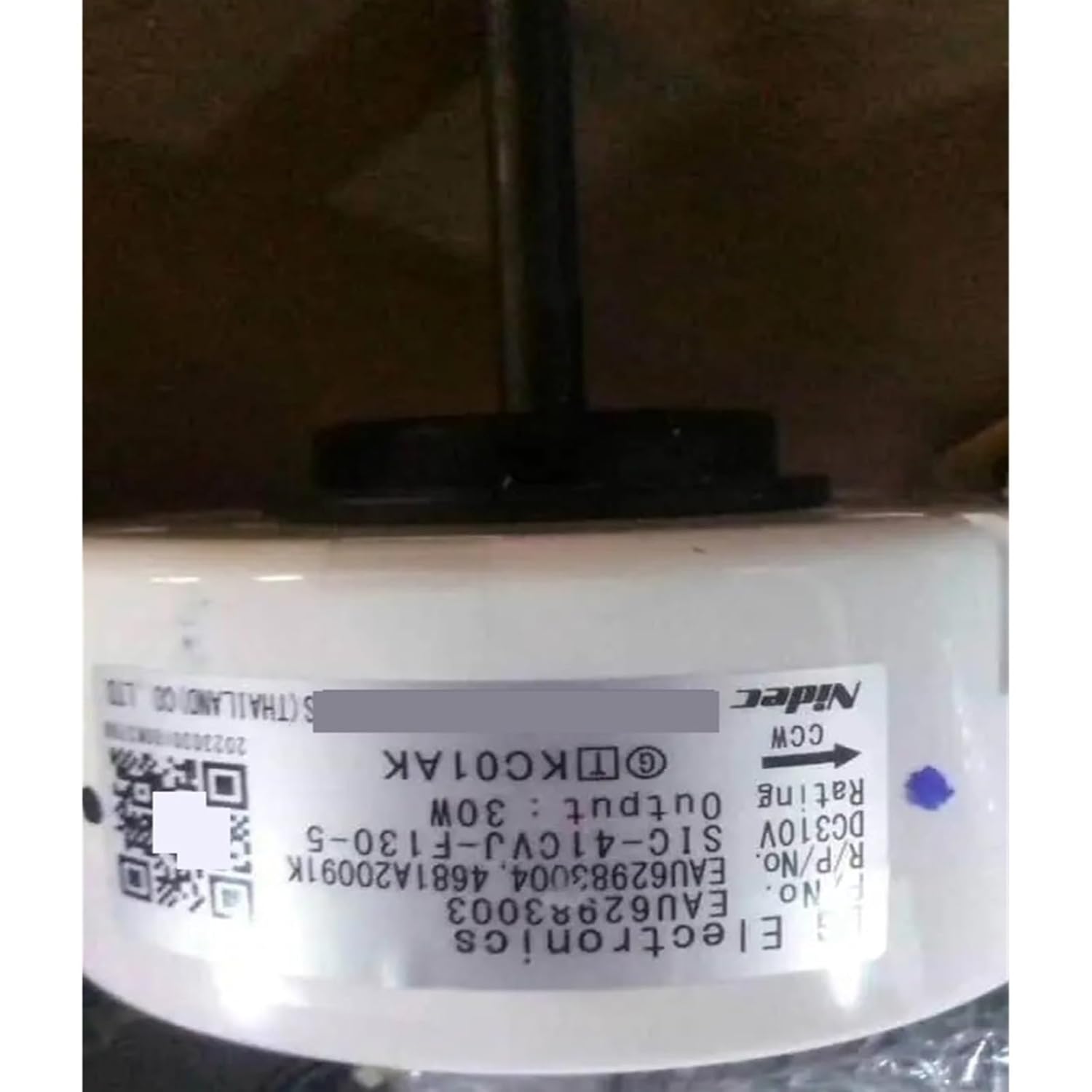 Air Conditioning DC Motor Fan,Compatible for SIC-41CVJ-F130-5 EAU62983003 4681A20091K EAU62983004