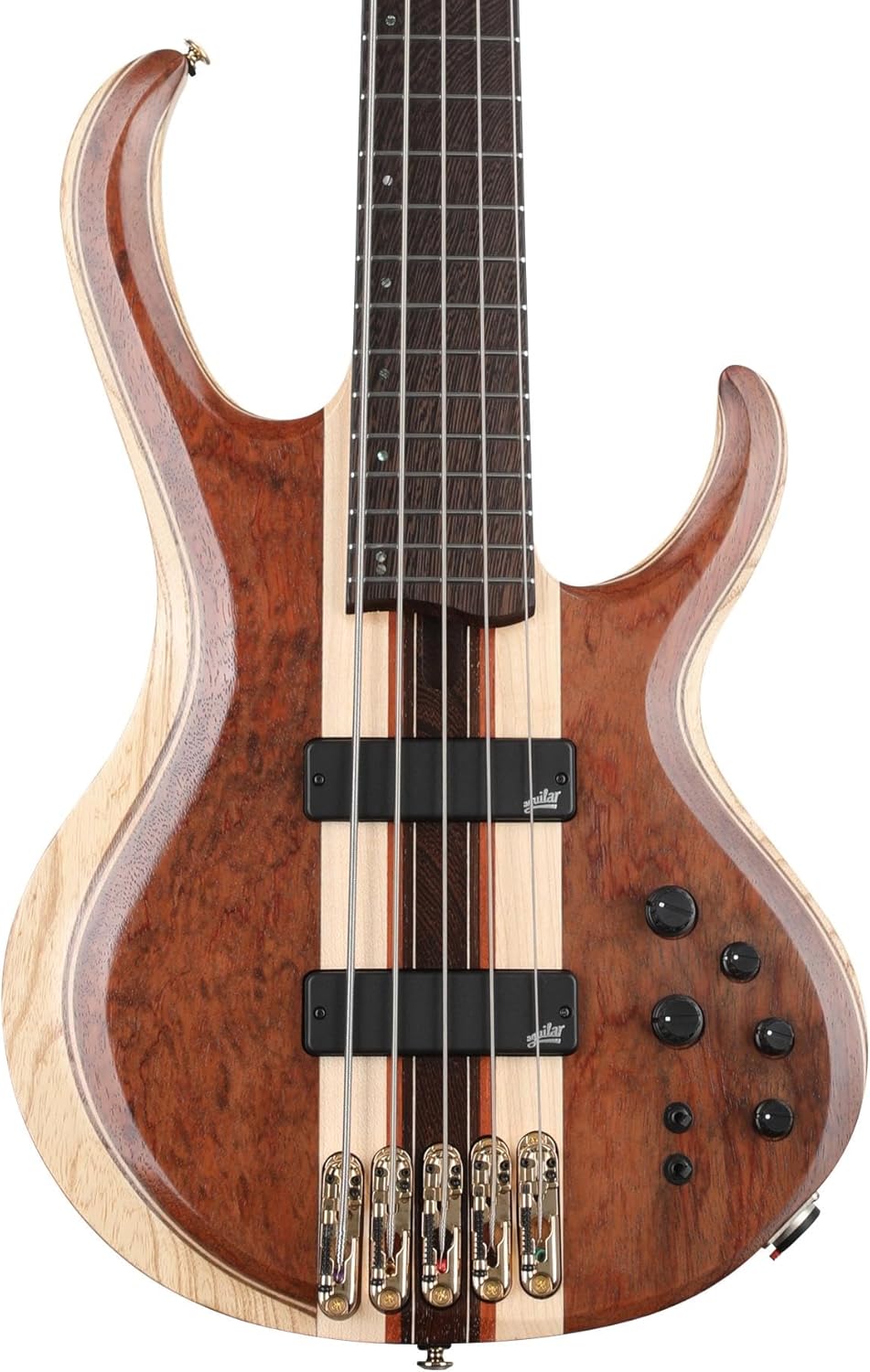 Ibanez Premium BTB1835 Bass Guitar - Natural Shadow Low Gloss