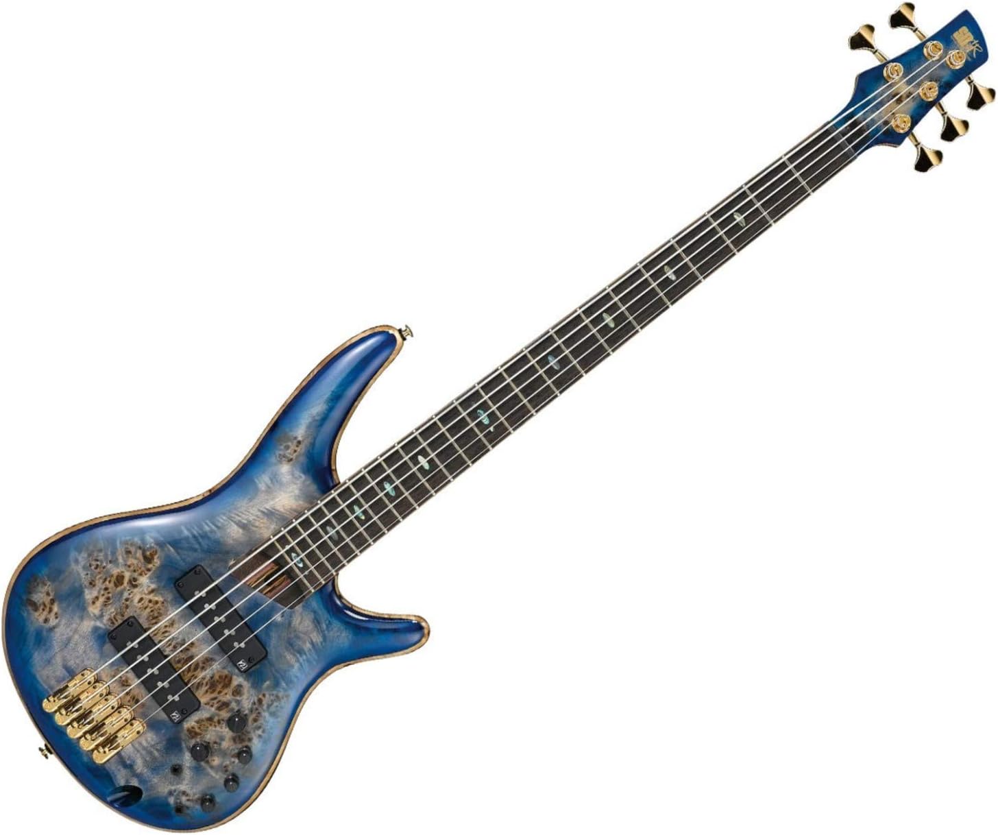 Ibanez Premium SR2605 Bass Guitar - Cerulean Blue Burst