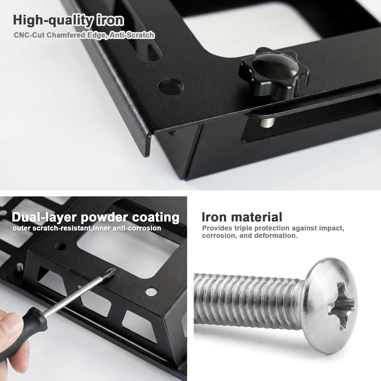 Side Truck Bed Molle Panel Rack System Compatible with 2019-2026 Ford F150 Only 5.5ft Bed Accessories, Truck Storage Organizer Tools Rack, Rear Cargo Shelf Replacement, Truck Bed Organizer & Storage