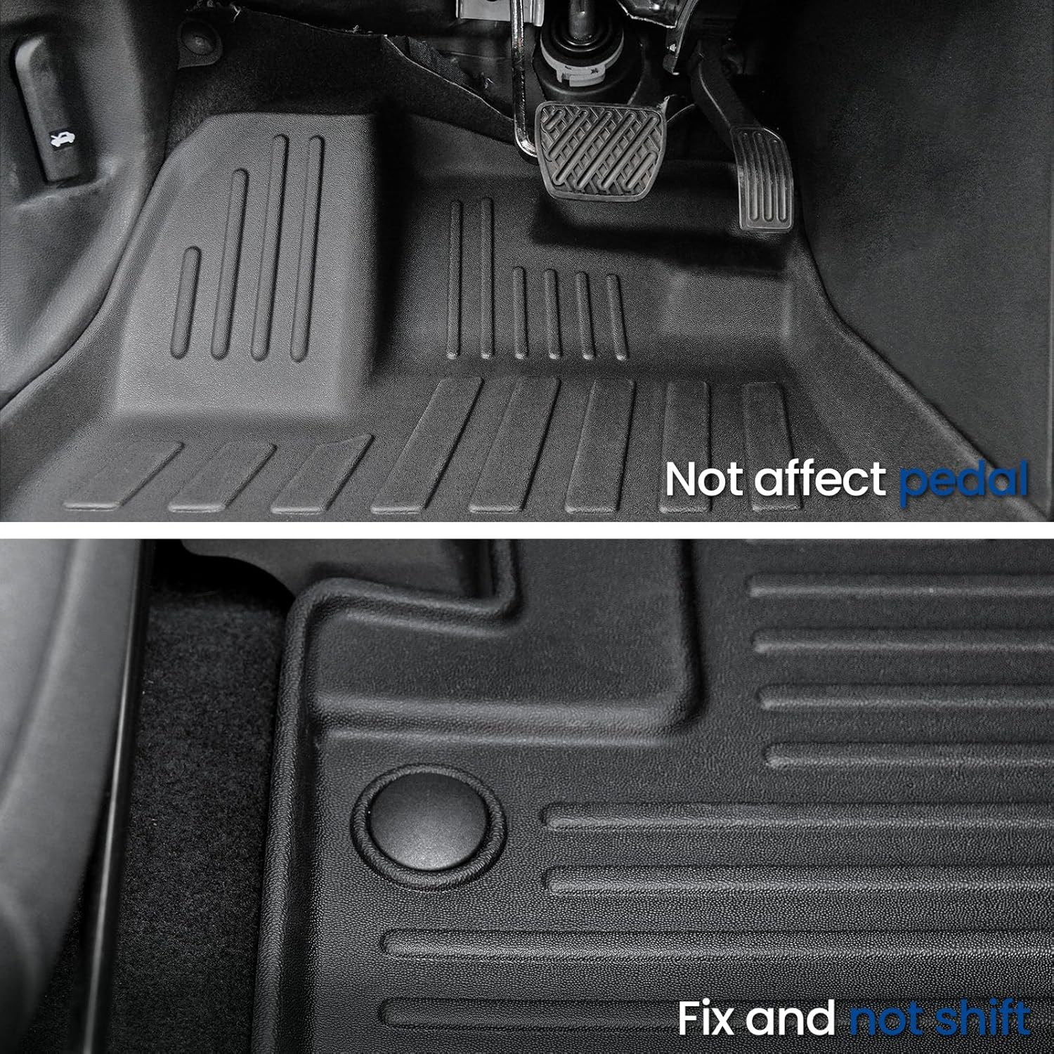 Floor Mats Cargo Mat Set for 2022-2025 2026 Nissan Pathfinder 7/8 Seats Car Mat Accessories, All Weather TPE Cargo Liner Backrest Mat Trunk Lower Mat Door Sill Protectors(Floor Mats Set)