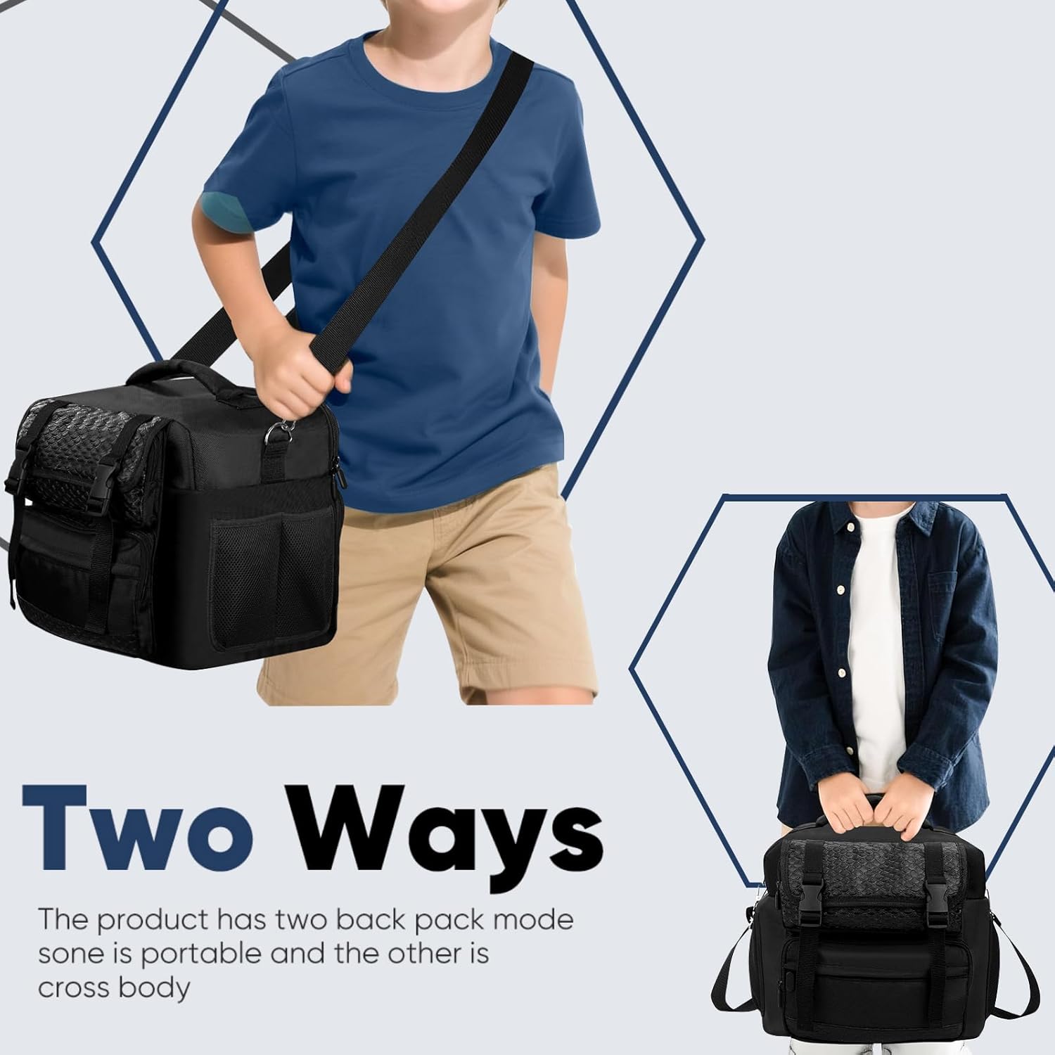 RPG Game Accessories Organizer Bag for D&D Game. Tabletop Game Storage Case for DND miniatures, DM's Guide, Player's Handbook,DM screen,Grid Mat,Dice,Token & More.