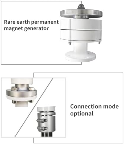 3000W 24V Vertical Axis Maglev Wind Turbine with Controller - High-Efficiency 3 Phase AC Permanent Magnet Generator for Off-Grid Power, Ideal for Courtyards & Streets