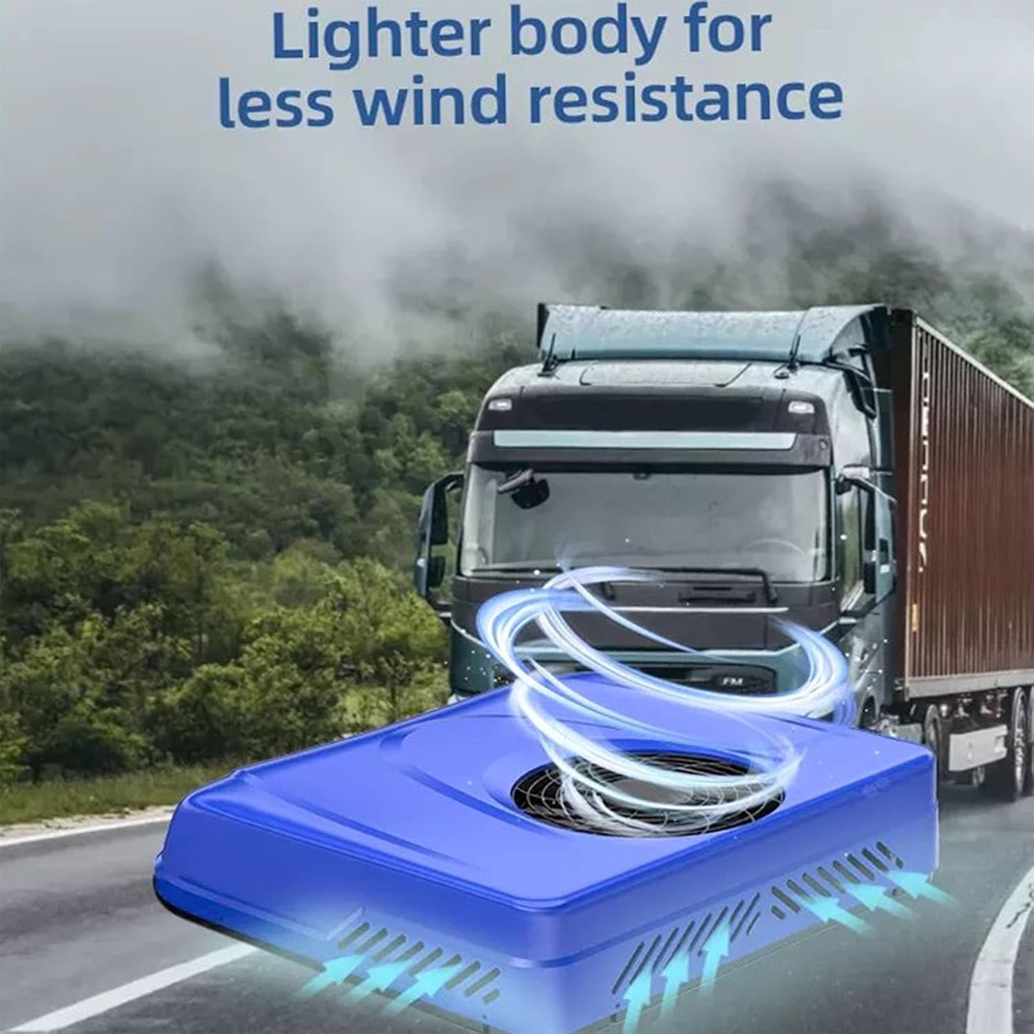 RV Air Conditioner Rv Air Conditioner, 12V/24V Overhead Heating and Cooling Air Conditioner, Frequency Conversion Electronic Control System,for Truck（24v）