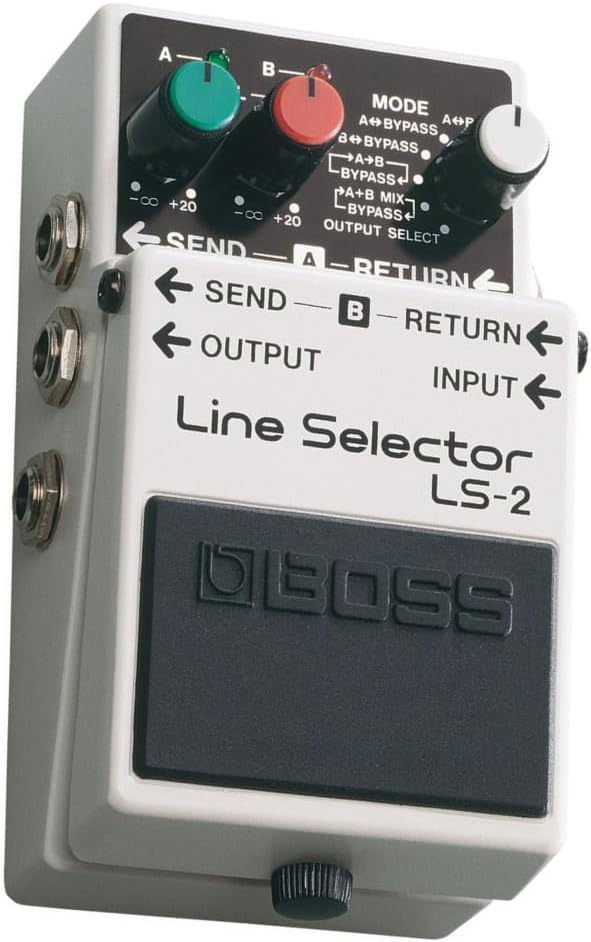 BOSS LS-2 Line Selector/Power Supply Guitar Pedal (LS-2)