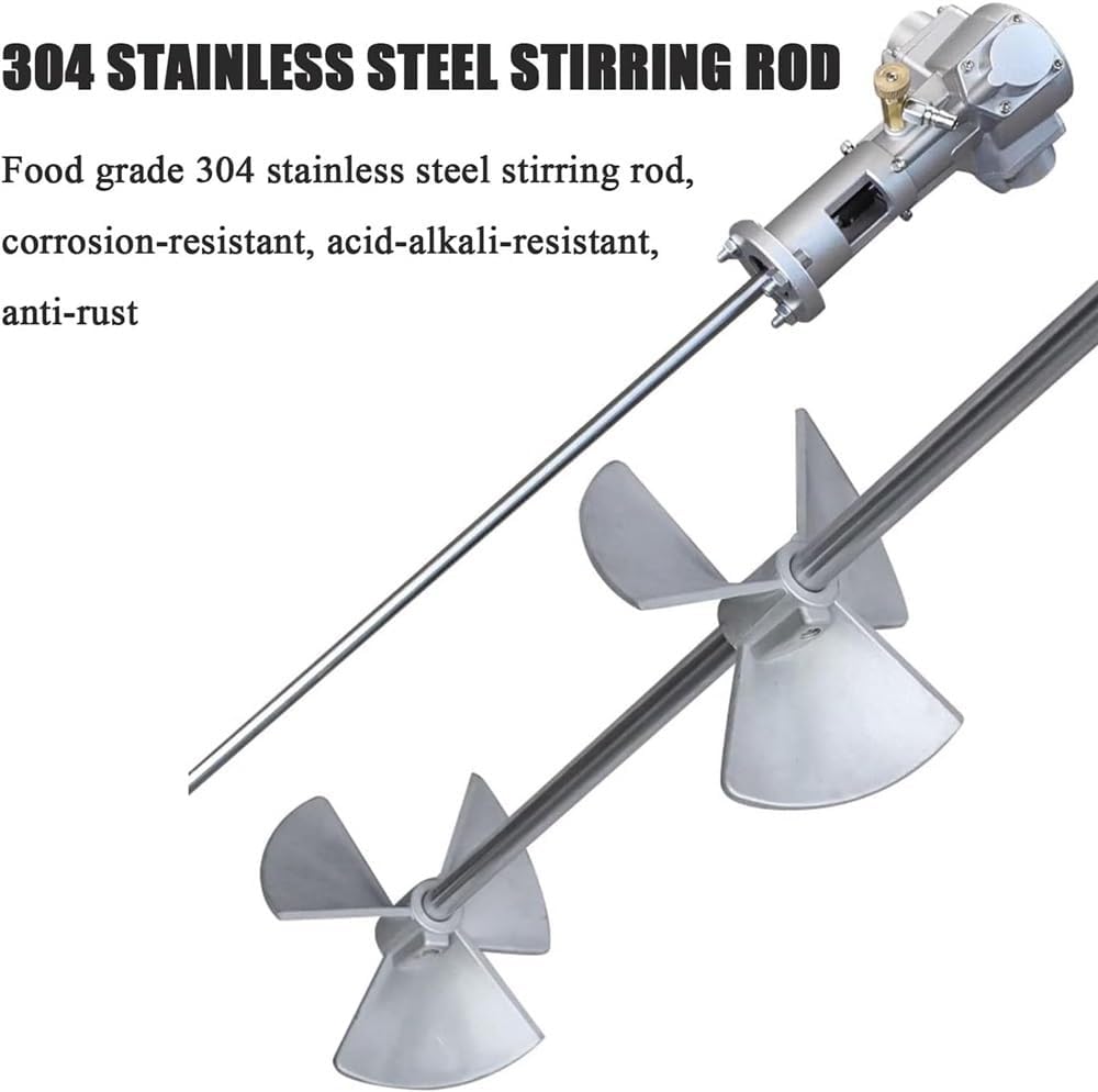 Automatic Pneumatic Paint Mixer Machine, 5 Gallon 60L Lifting Platform Paint Coating Mixer, with Wheel Mixer for Paint Coating Materials