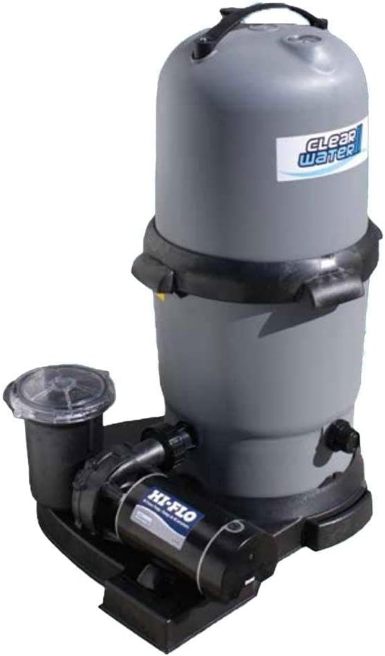 Waterway ClearWater II 150 sq ft Catridge Filter and Pump Above Ground Pool System 522-5167-3S