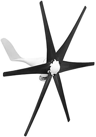 1400W 6 Blades Wind Power Turbines Generator 12/24/48V Wind Turbine Horizontal Windmill Energy Turbines for Home Garden Energy
