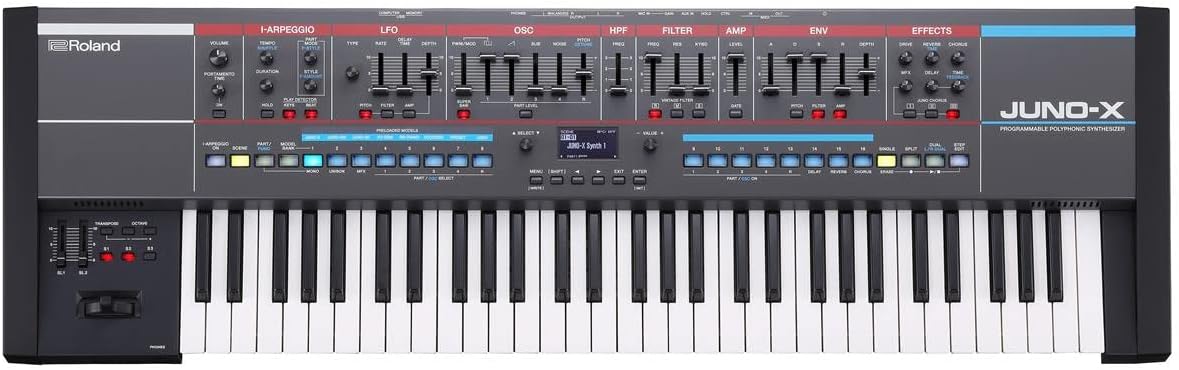 Roland JUNO-X Programmable Polyphonic Keyboard Synthesizer