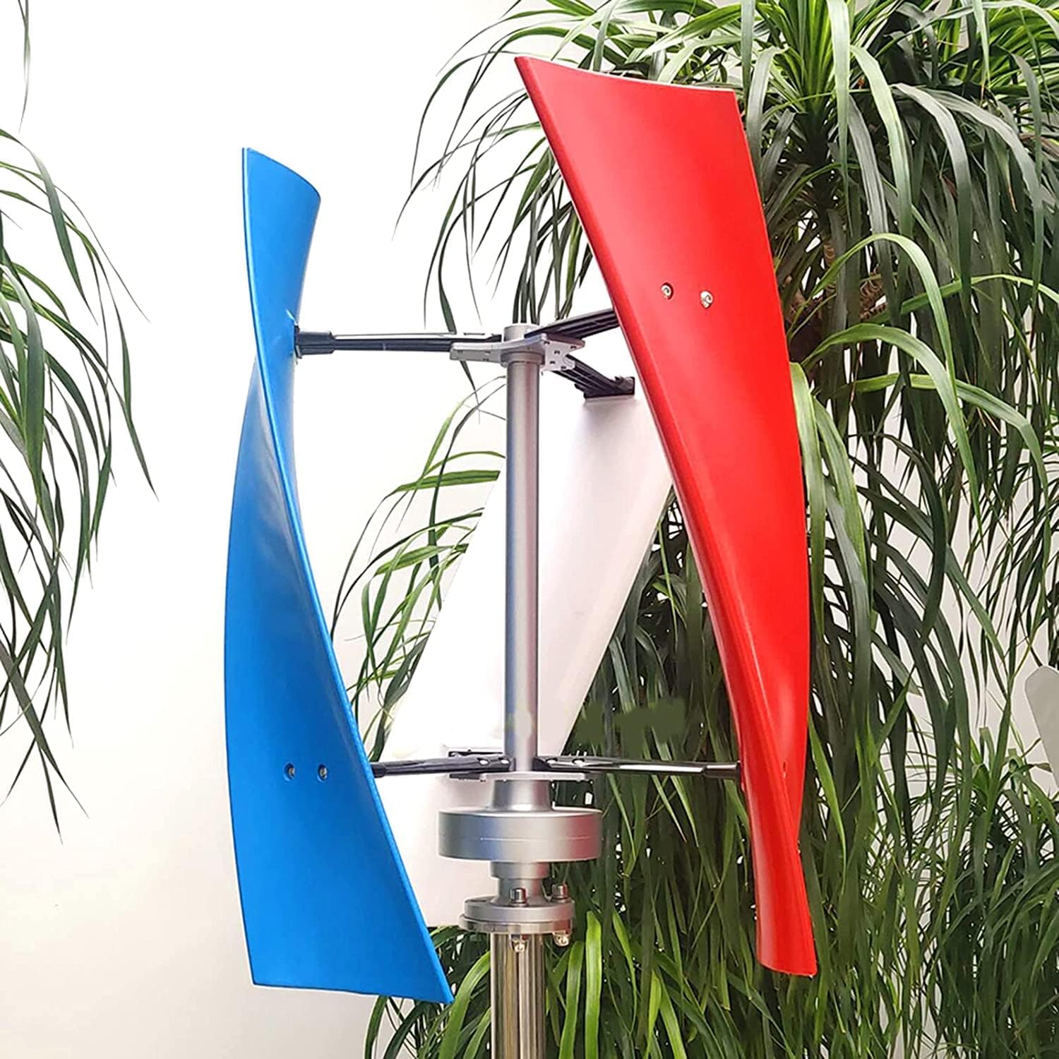 8000 W Vertical Magnetic Levitation Upright Wind Generator, 220 V Wind Turbine Three-Phase Permanent Magnet Suspension Motor for Home Ship