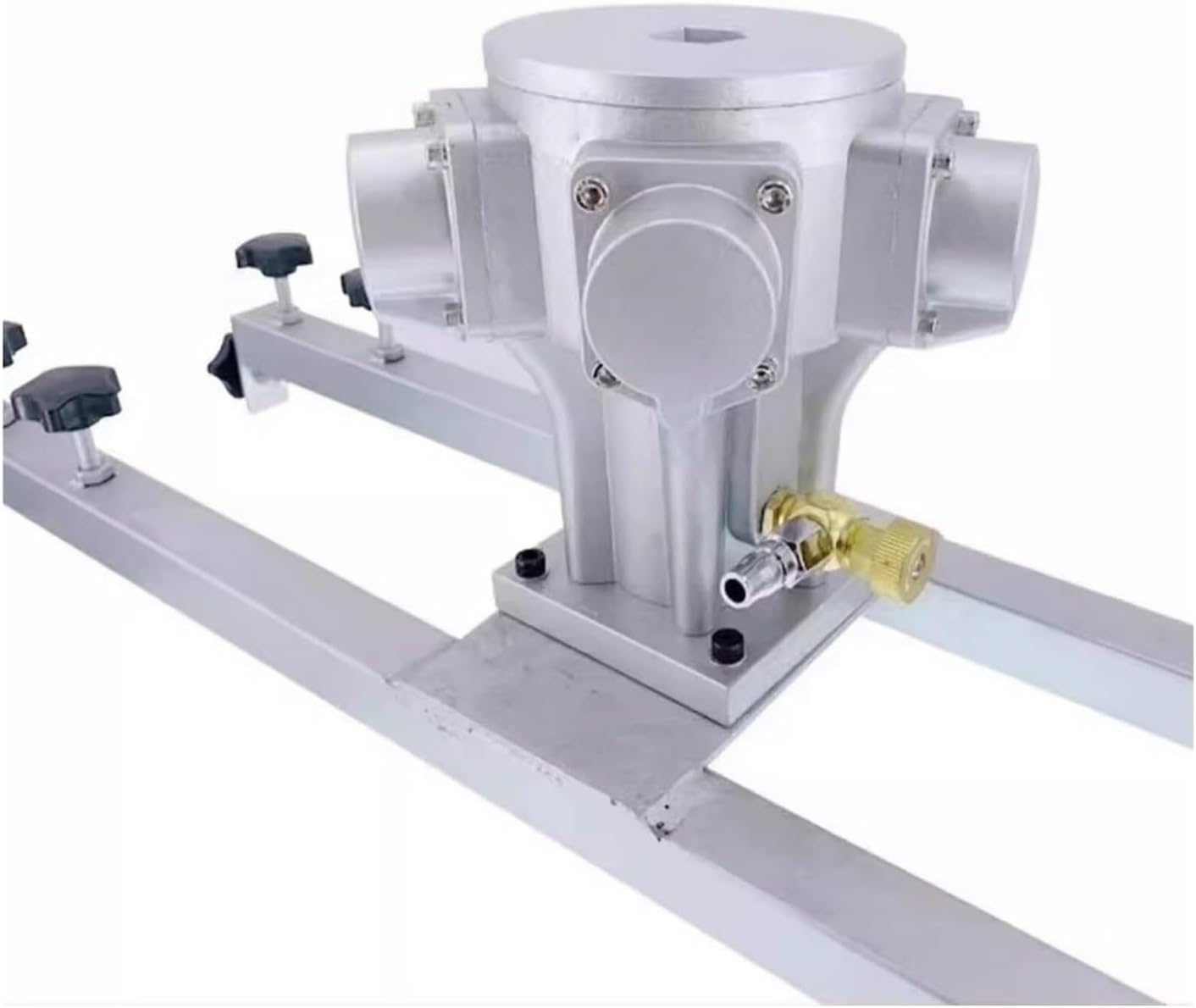 Pneumatic 1Ton Tank Mixer Machine, Paint Stirring Machine, Mixing Rod Length 95CM, Pneumatic Folding Propeller, with Support Hanger(H004)