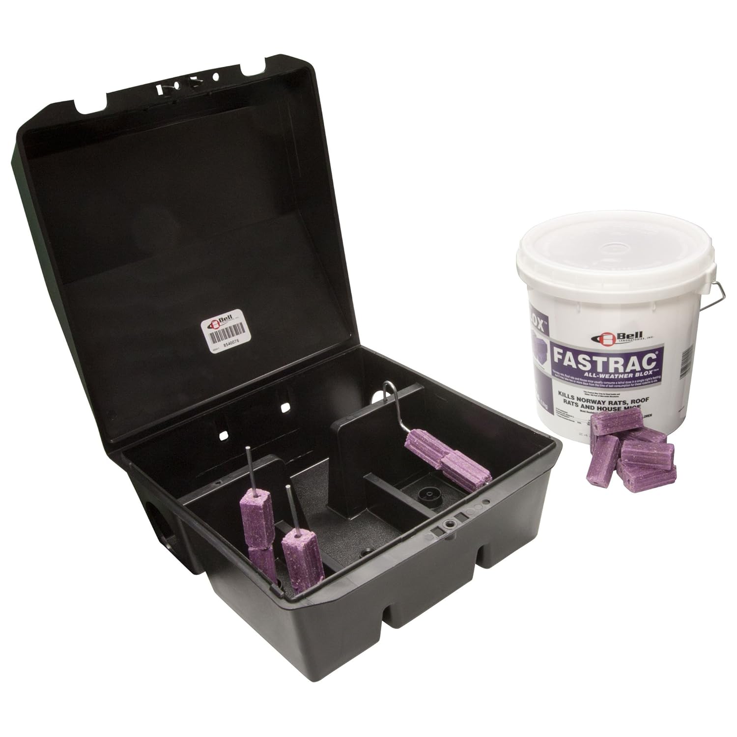 Protecta Rat Bait Station CASE (6 stations) and Fastrac Blox Bell-1060