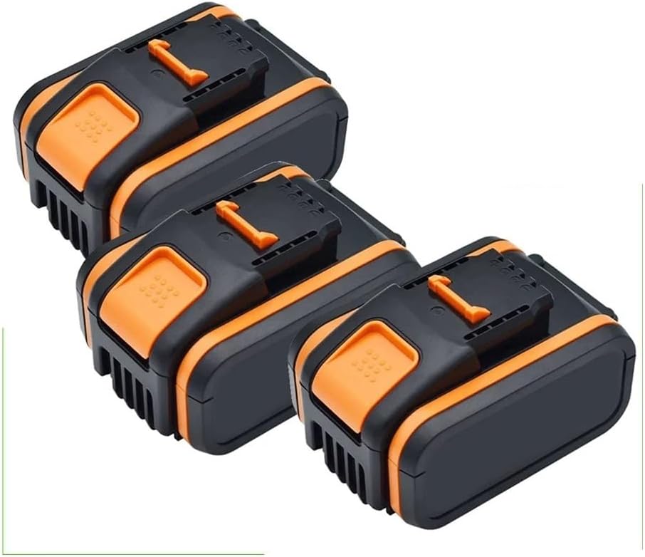 6000mAh 20V Compatible For Worx WA3551 WA3572 WA3553 WX390 WX176 WX178 Spare Cordless Power Tool Battery(6AhX3)