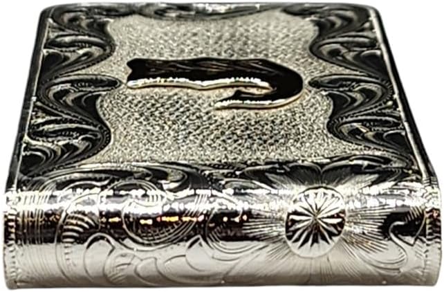 Montana Silversmiths Money Clip Engraved Letter J - Accessories Other