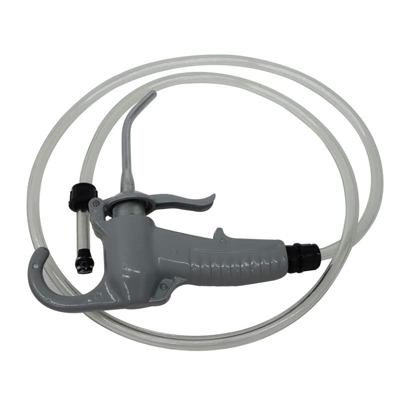 INTBUYING Portable Handheld Oiler Bucket Threading Pipe Machine Threading Machine Lubricator Oil Gun Drum Set Tool Barrel Pipe Threader Pipe Threading Oiler Hand Held Oiler Bucket Tool