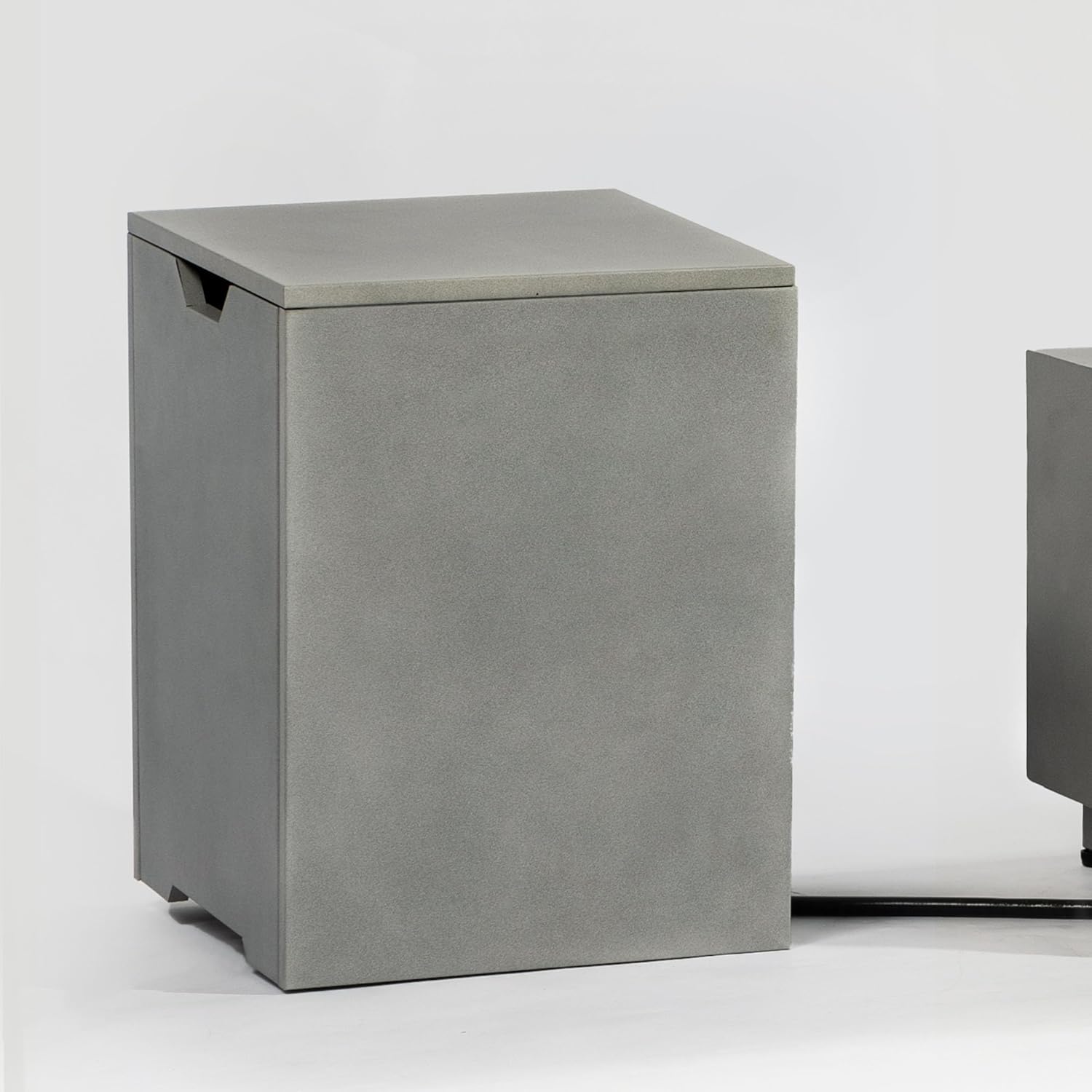 Propane Tank Cover, Propane Tank Holder for 20lbs Tank Propane Tank Cover with Side Handles Tank Table for Fire Pit Table, Grey