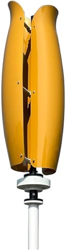 3000W Vertical Axis Wind Turbine Generator Kit - 12V/24V/48V Maglev Power System with MPPT Controller & 2 Fiberglass Blades for Home, Boat, Highway - Eco-Friendly Energy Solution