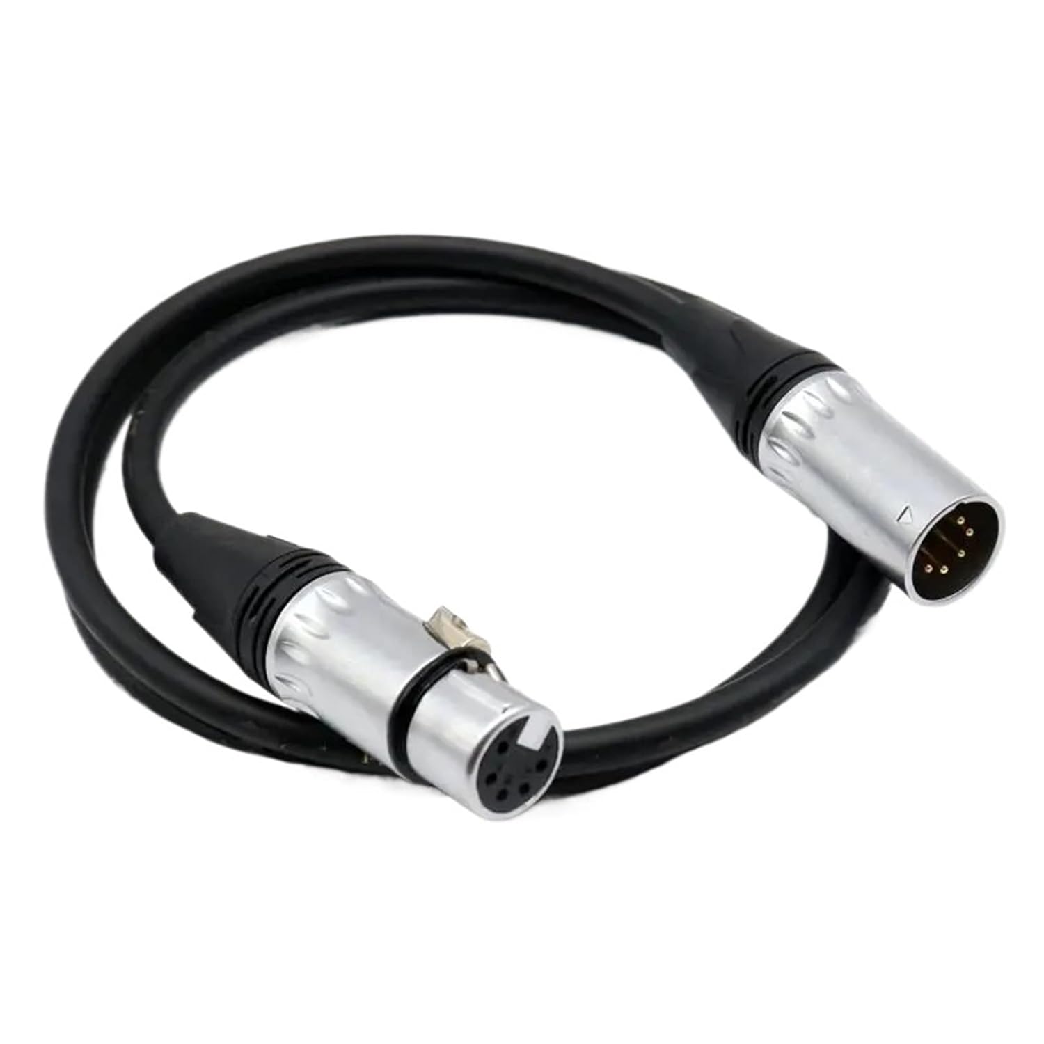 5-Pin DMX Cable – 5-Core XLR Control Signal Wire for Lighting, Audio, and Stage Applications (1m/2m/3m/5m)(3 Meter)
