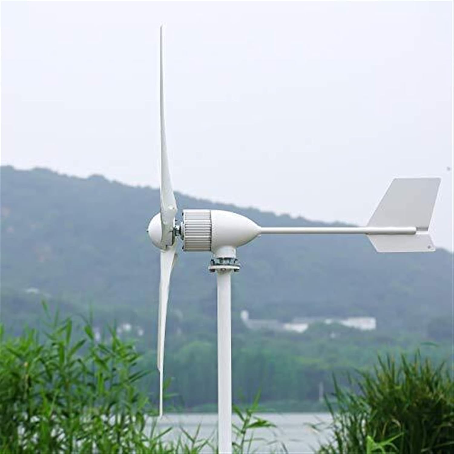 1000w 1500w 2000w Wind Power Turbine Generator 12v 24v 48v 96v with Controller Inverter Free Energy for Homeuse High Efficiency Outdoor Power Tools (Color : Wind Turbine Only Voltage : 12)