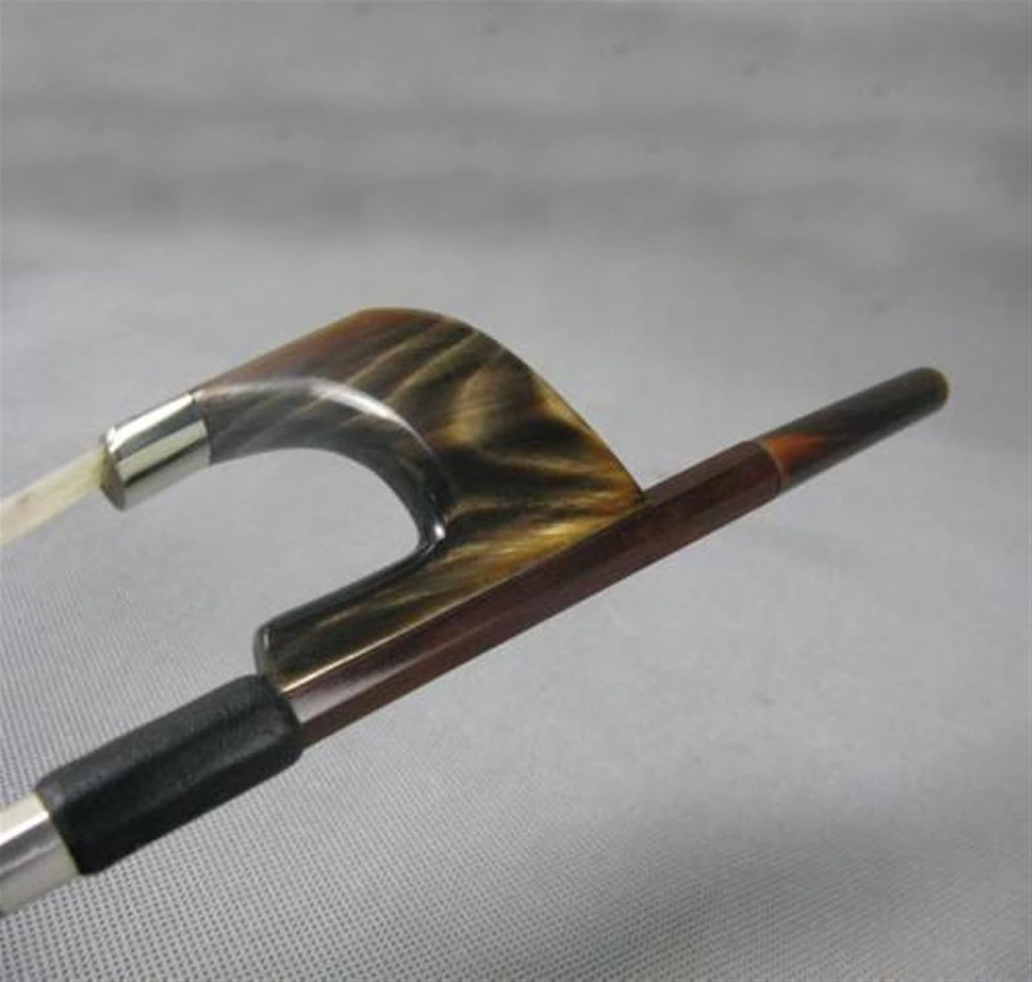 TSTS Pernambuco Octagonal 3/4 Bass Bow Full Size Violin Bow