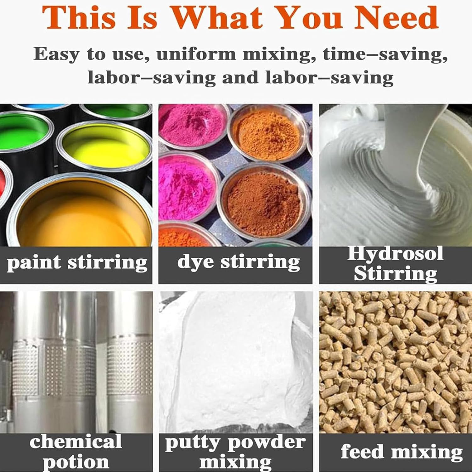 Pneumatic Paint Mixer Pneumatic Agitator 2/1hp Bung Mount Tank Barrel Drum Mixer | Pneumatic Bracket Mixer,