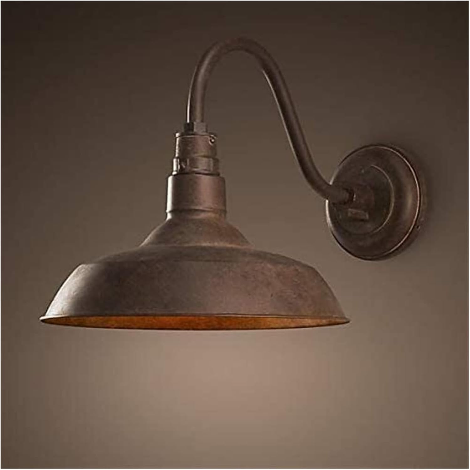 Wall Lamp Retro Swan Neck Wall Light Outdoor Waterproof Wall Hanging Lamp Barn Loft Industrial Lighting Fixture Waterproof Sconce Porch Lights Wall Mount Exterior Wall Lantern ( Size : Dolphin Waves )