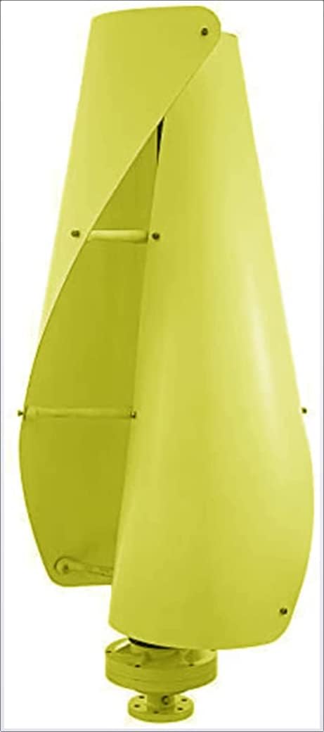 12000W Vertical Wind Turbine, 2-Blade Household Magnetic Levitation Noiseless Wind Turbine Generator Renewable Energy for Home Outdoor Garden