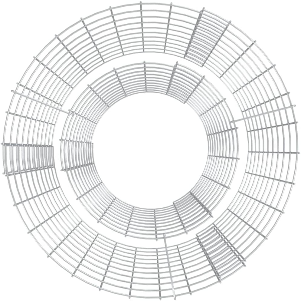 Gabion Fire Pit, Ø 19.7