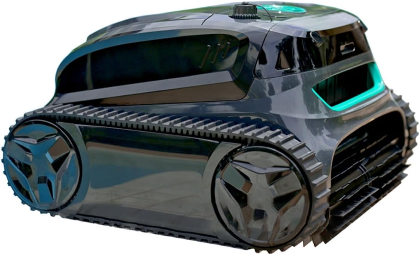 Pool Cleaning Robot, Automatic Cordless Pool Vacuum, Intelligent Wall-Climbing Pool Floor Cleaner, Underwater Vacuum Cleaner (Blue)