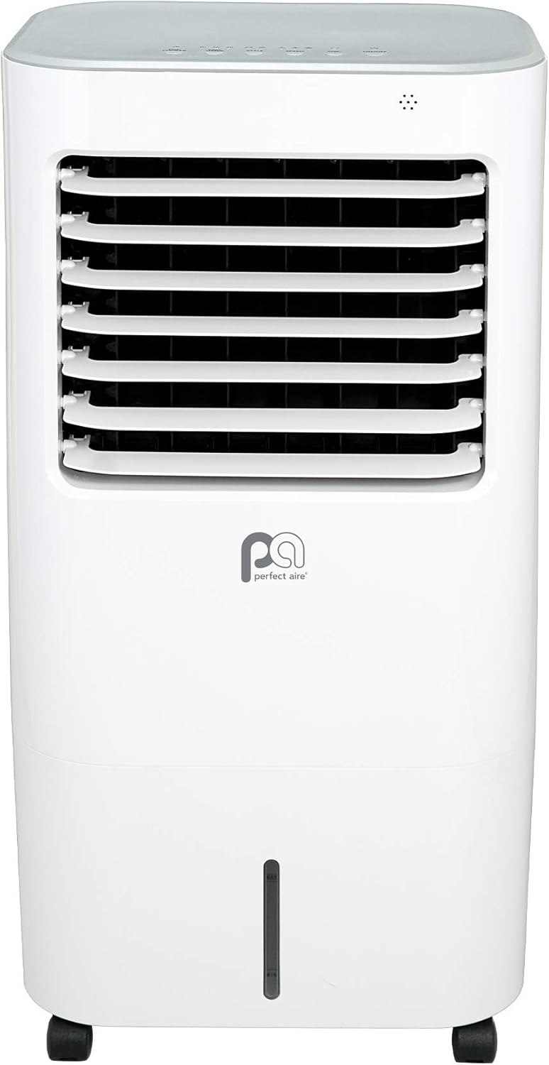 PerfectAire PEVP240 240 CFM Portable Evaporative Cooler, 250 sq. ft, White