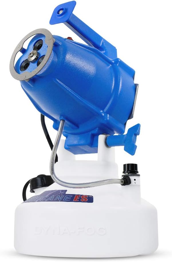 Hurricane ES Electrostatic Corded ULV Hand Carry 1-Gallon Fogger Adjustable Particle Size 10-50 Microns