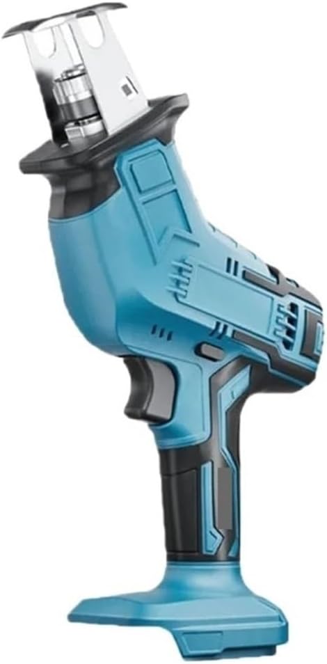 Chainsaw. Battery Cordless Reciprocating Saw Portable Electric Saw Wood Metal Pipe Cutting Power Tool(One machine two electricity)