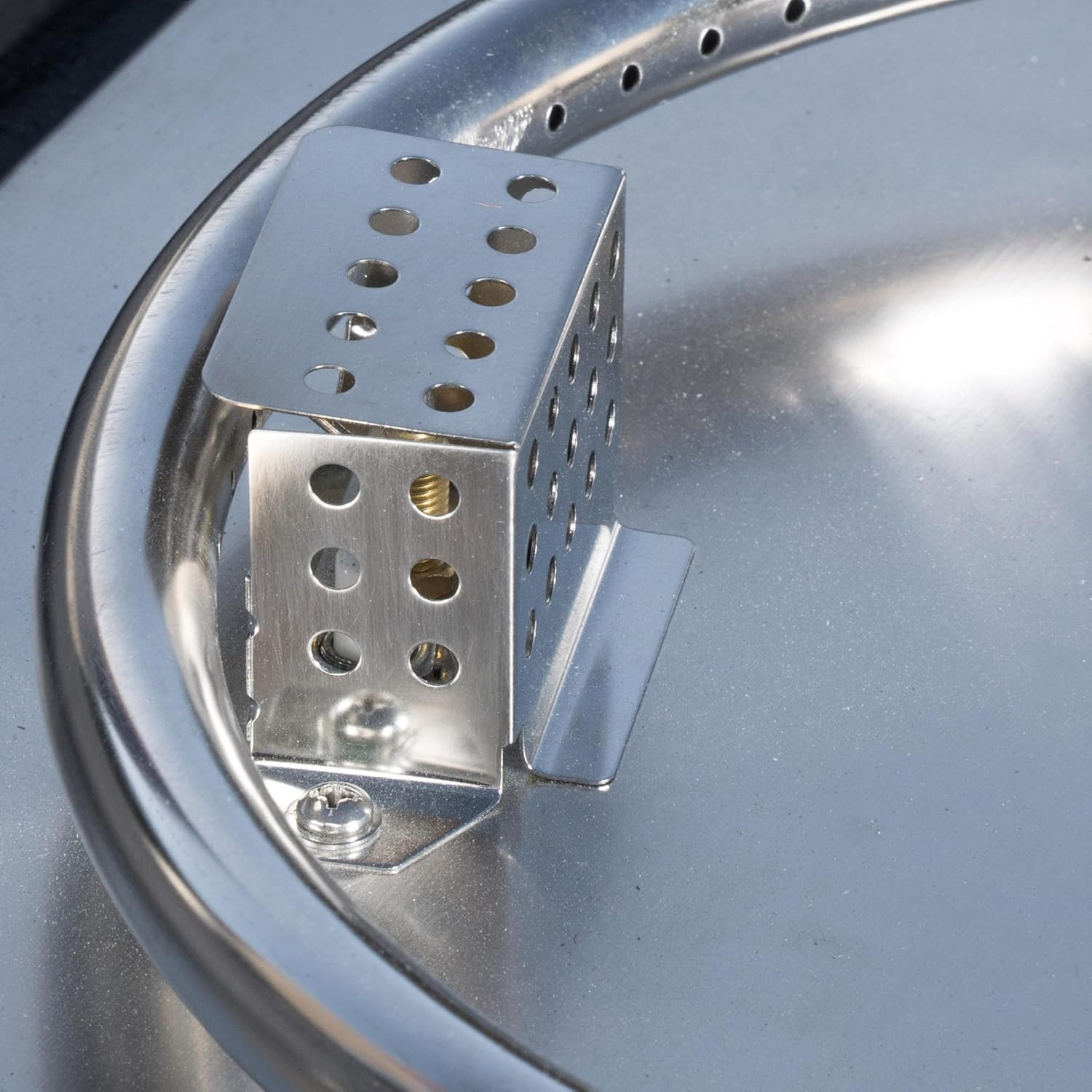 32 Inch Square Propane Fire Pit Table, Wood Pattern Design for Patio Backyard Garden, 40,000 BTU Outdoor MGO Fire Pit in Grey, Gas Fire Pits for Outside Use, Only Table (Not Included Cover & Propane)