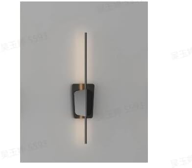 Modern Outdoor Wall Sconces, LED Lights, Black Linear Exterior Lighting for Patio, Yard, Garage