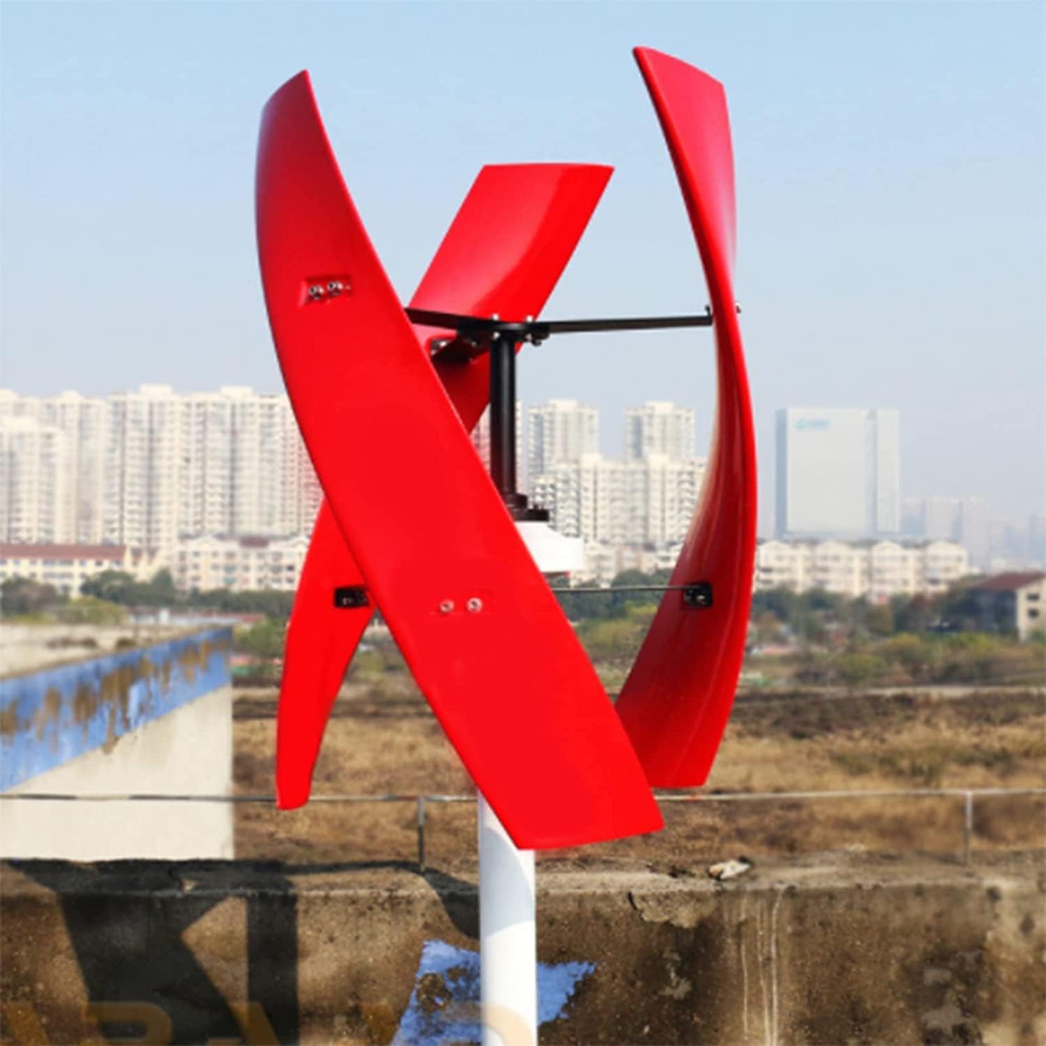 LiuSj JUnSt 8000W Wind Turbine Generator with Controller,3Blade Windmill Generator Wind Turbine Businesses Turbine Generator Kit for Home Camping