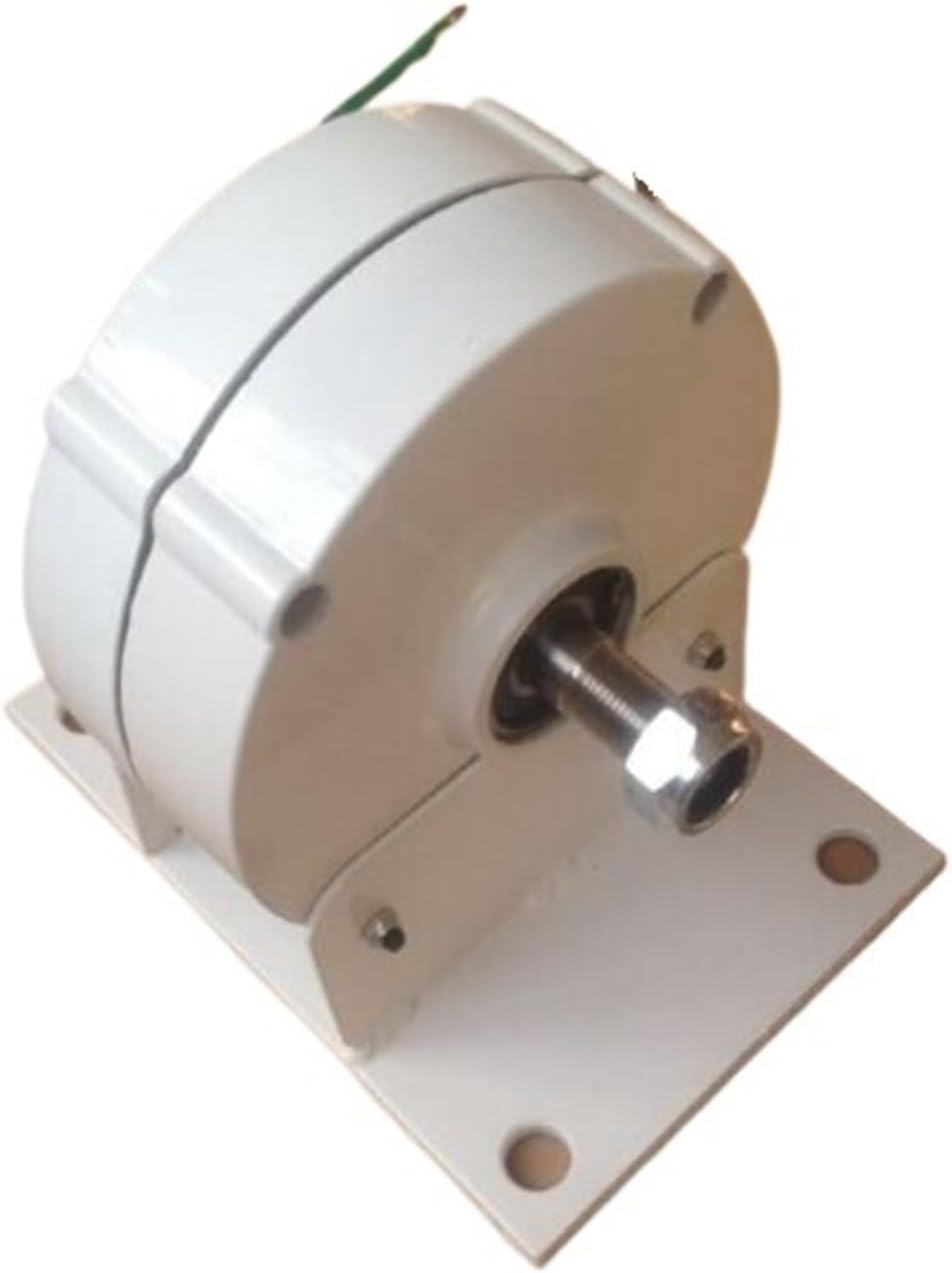 Wind Turbines, Low RPM Small 200W 12V 24V Permanent Magnet Alternator PMG nerator for DIY Wind Turbine(WB,Double Shaft_24V)