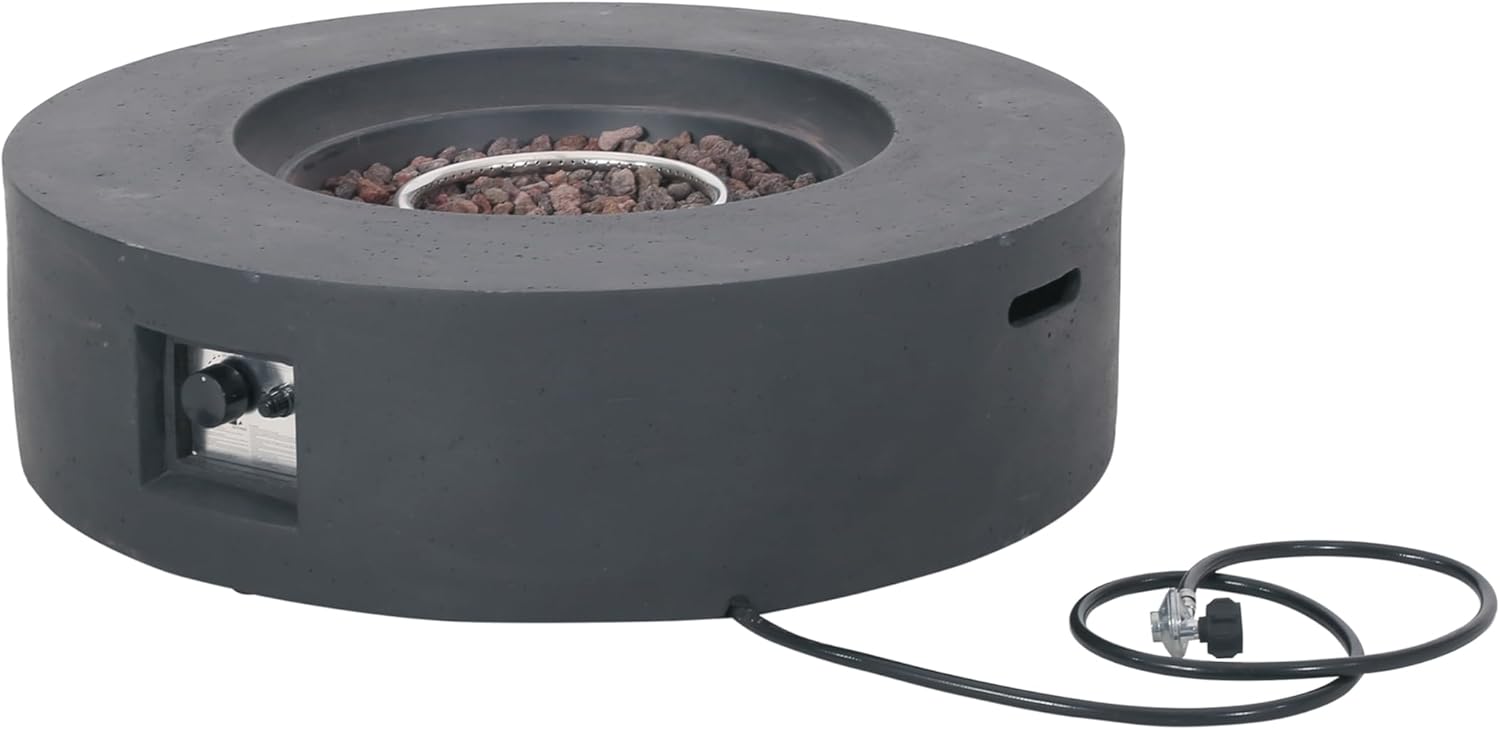 Outdoor Round Fire Pit, 40