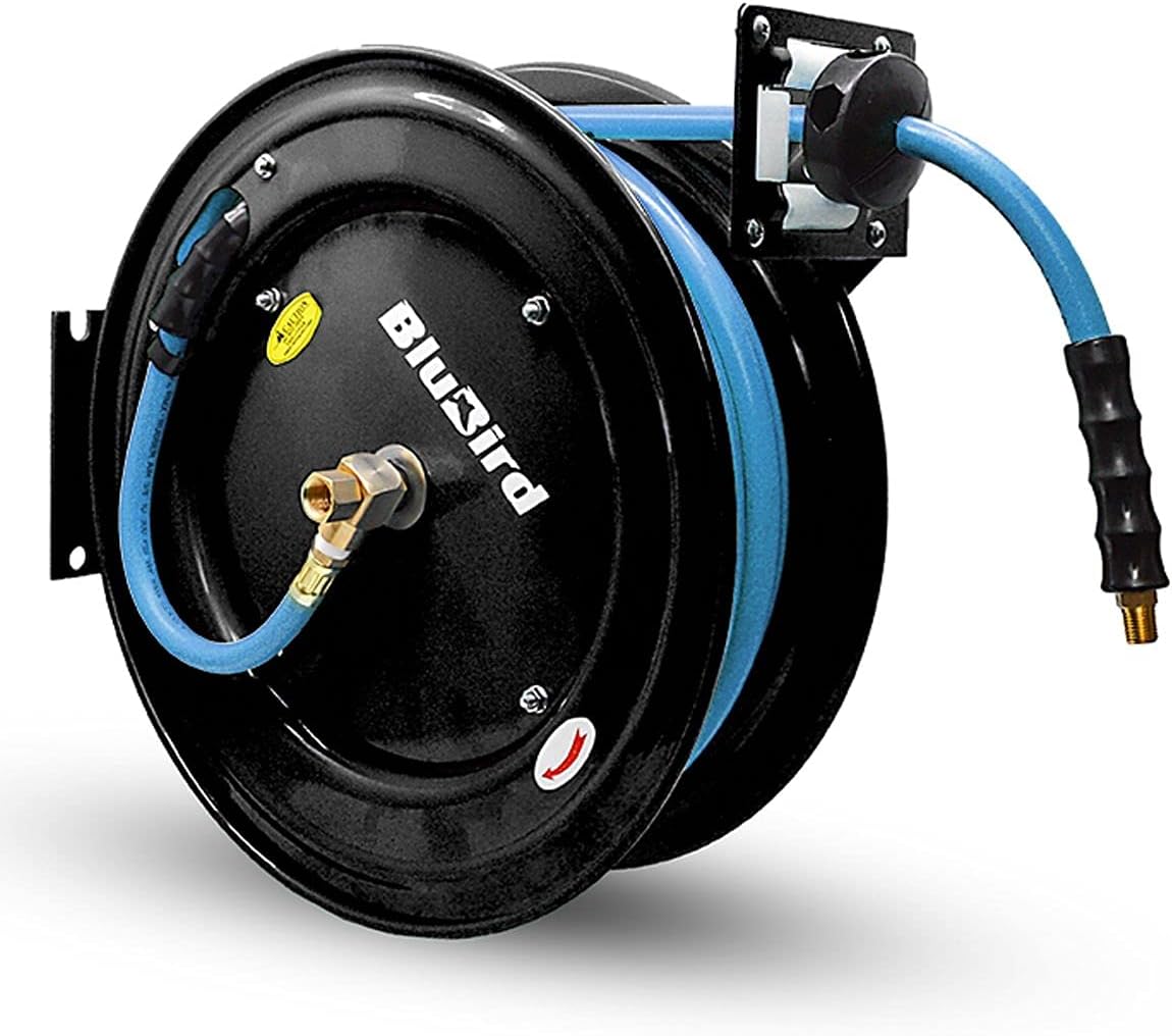 BLUBIRD BBR1250 20ga. Retractable Hose Reel with 1/2