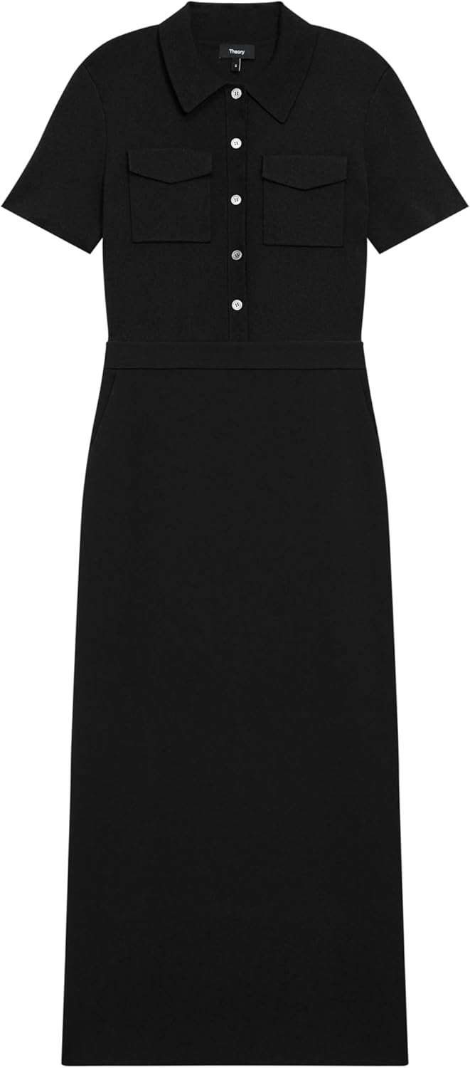 Theory Women's Military Midi Dress