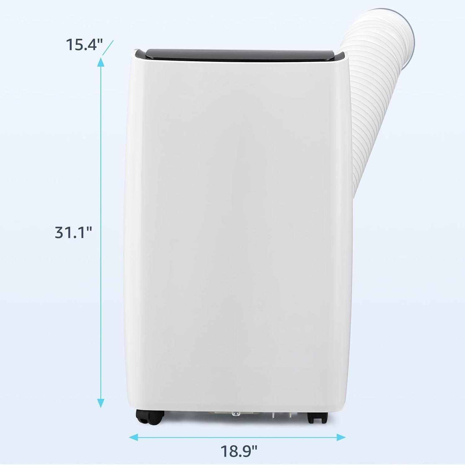 12,000 BTU Portable Air Conditioner - 3-In-1 Cooling for Spaces Up to 550 Sq.Ft With Remote, Timer & Easy Installation