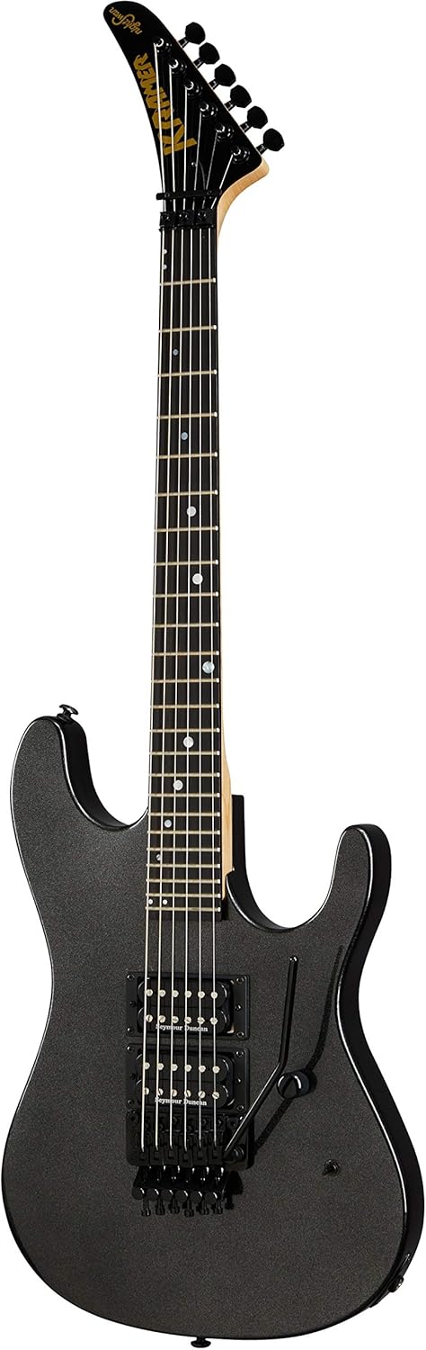 Kramer Nightswan Floyd Rose, Jet Black Metallic