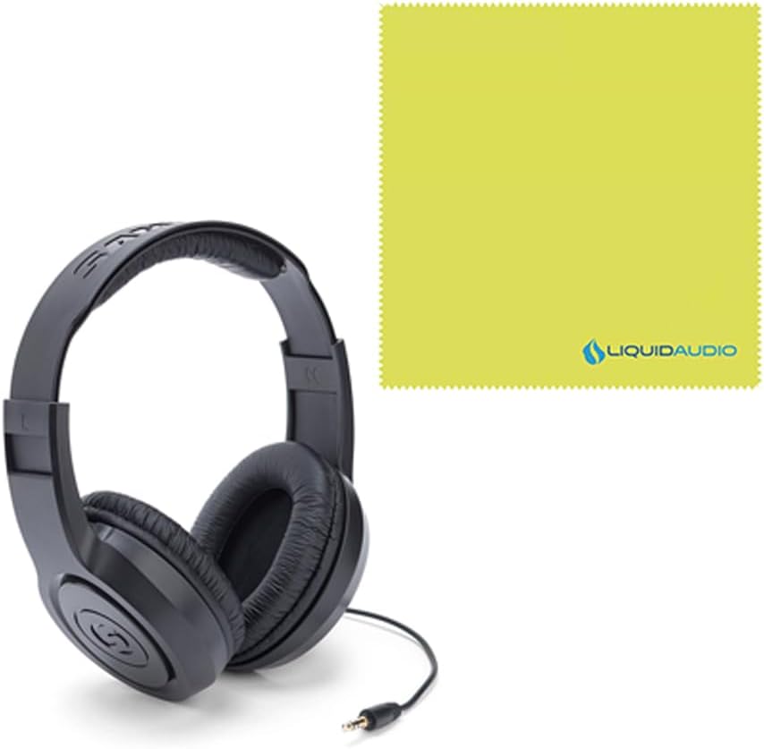 Roland T-8 Beat Machine Bundle w/Samson SR350 Over-Ear Stereo Headphones and Liquid Audio Polishing Cloth