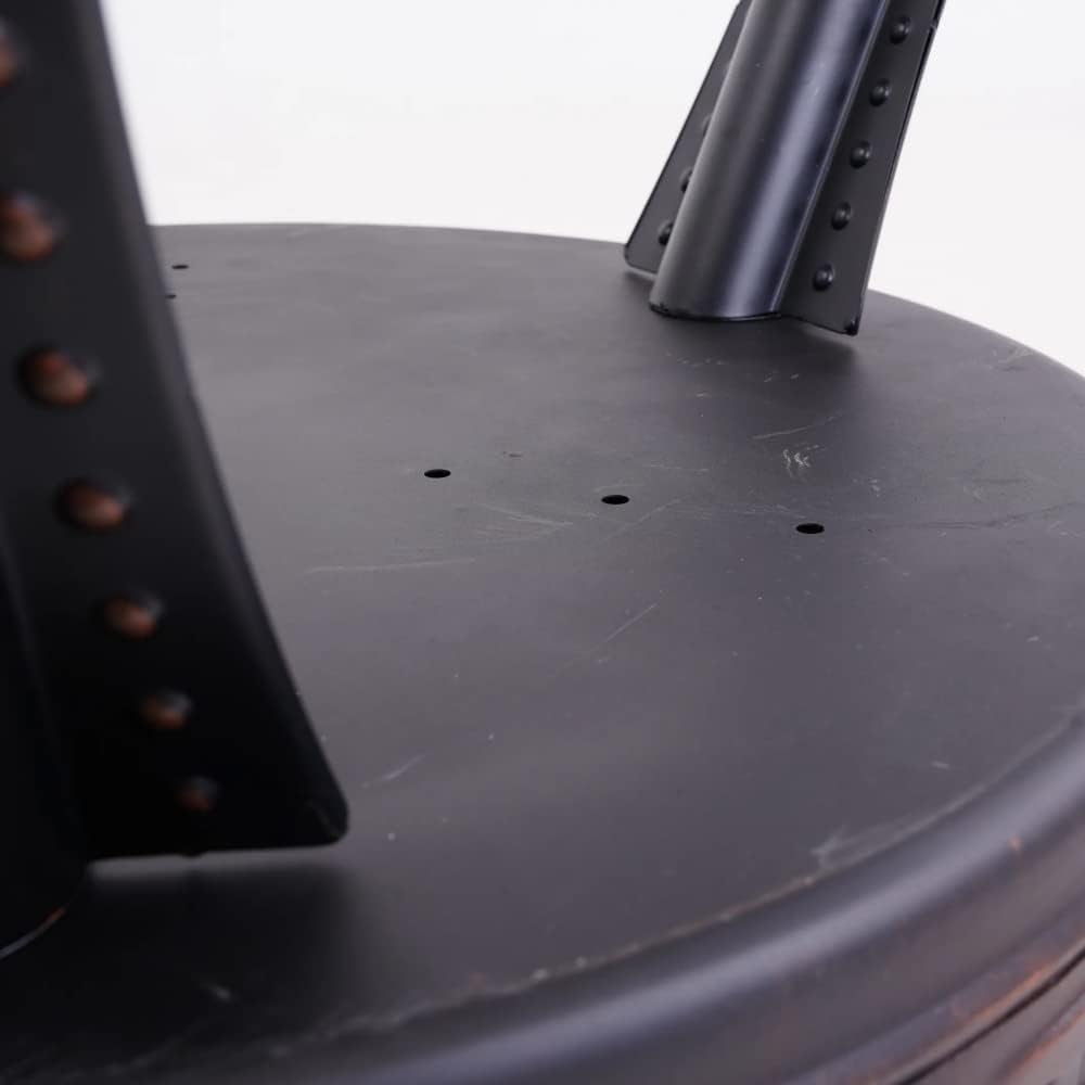 OCMC 26 Inch Fire Pit Wood Burning Bonfire Pit with Spark Screen for Patio Camping Backyard Deck Picnic Porch